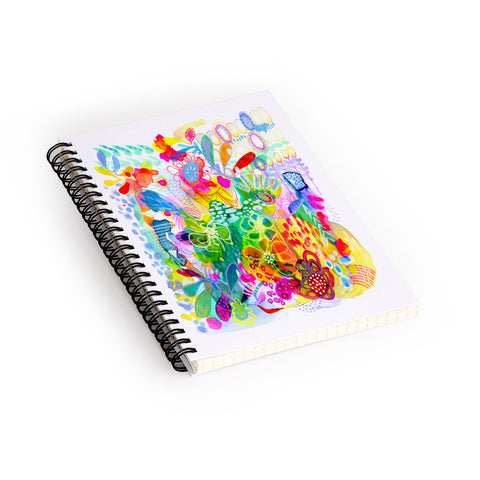 Stephanie Corfee Painted Garden Spiral Notebook