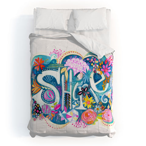 Stephanie Corfee Shine Watercolor Comforter