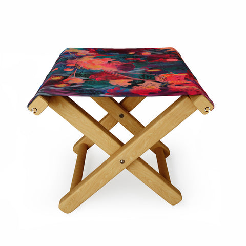 Stephanie Corfee We Are All Connected Folding Stool