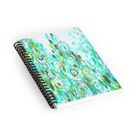 Stephanie Corfee Zoe Blue Spiral Notebook