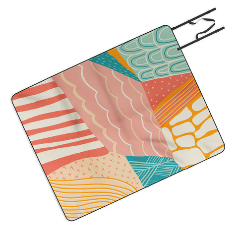 SunshineCanteen beach quilt Picnic Blanket