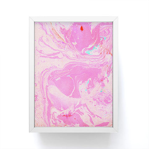 SunshineCanteen cosmic pink skies Framed Mini Art Print