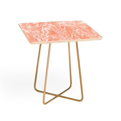 SunshineCanteen electric avenue peach Side Table