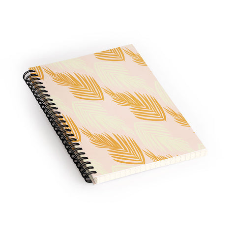 SunshineCanteen faded pink palms Spiral Notebook