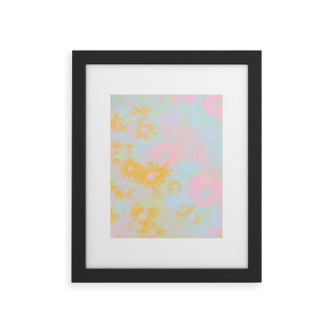 SunshineCanteen gentle flowers Framed Art Print
