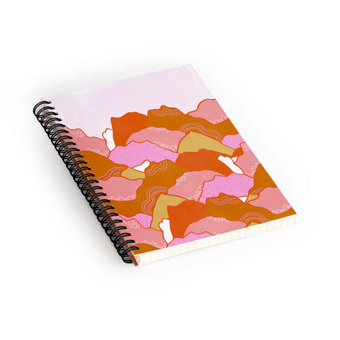 SunshineCanteen magical mountainside Spiral Notebook