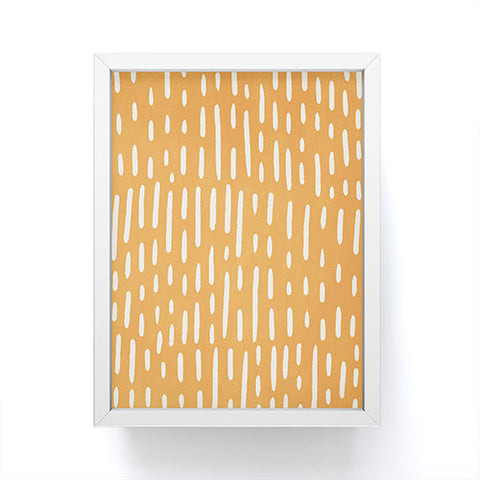 SunshineCanteen minimalist series scandi lines Framed Mini Art Print