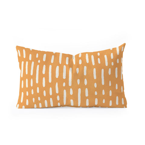 SunshineCanteen minimalist series scandi lines Oblong Throw Pillow