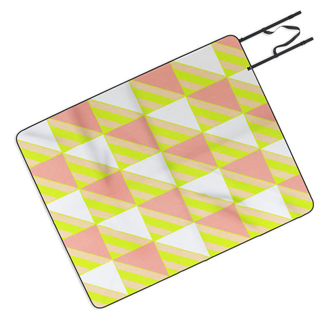 SunshineCanteen Modern Checkerboard Picnic Blanket