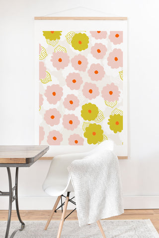 SunshineCanteen olivia flower child Art Print And Hanger
