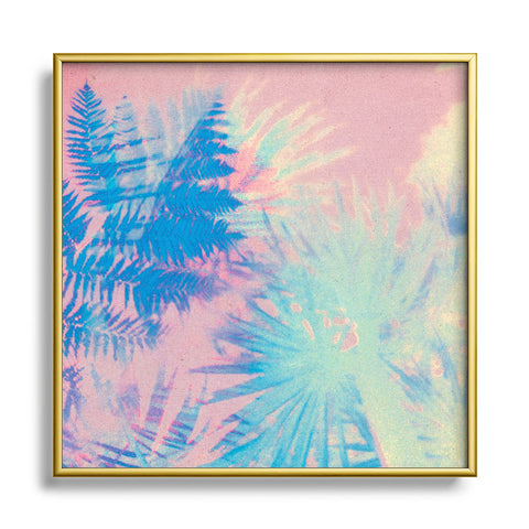 SunshineCanteen palm desert resort Square Metal Framed Art Print