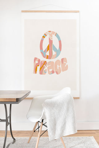 SunshineCanteen peace 3 Art Print And Hanger