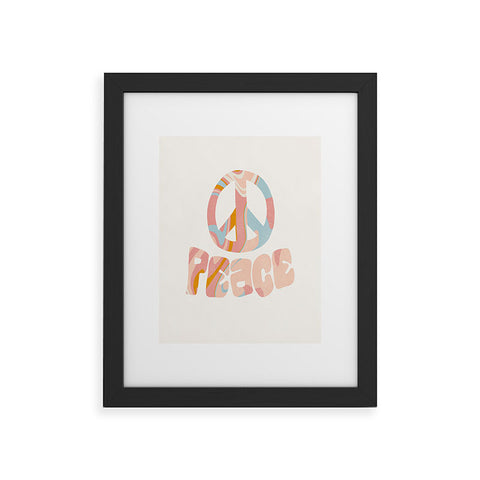 SunshineCanteen peace 3 Framed Art Print