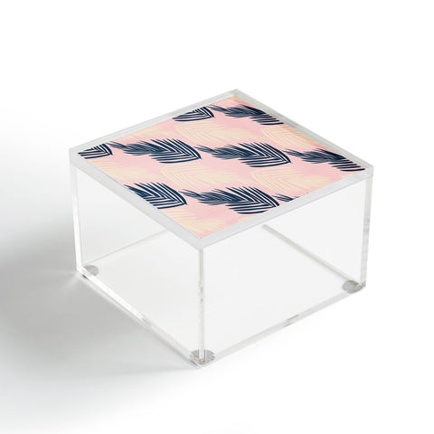 SunshineCanteen Pink Palms Acrylic Box