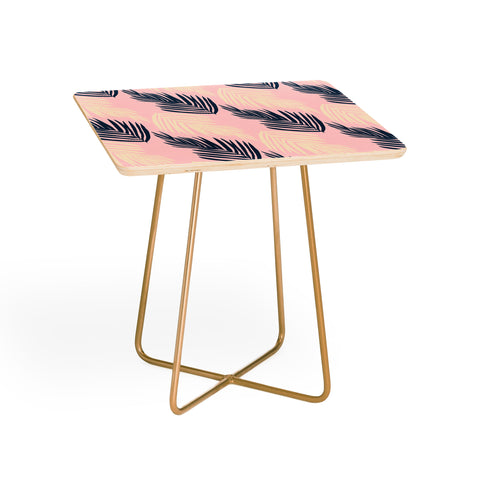 SunshineCanteen Pink Palms Side Table