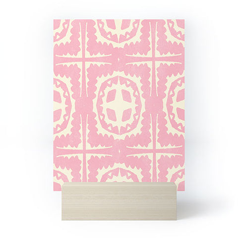 SunshineCanteen sayulita pink Mini Art Print