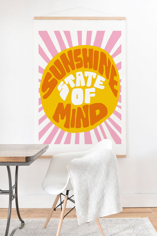 SunshineCanteen sunshine vibes Art Print And Hanger