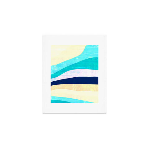 SunshineCanteen white sands and waves Art Print