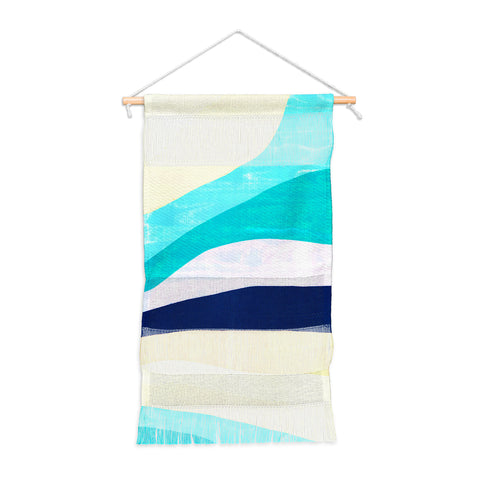SunshineCanteen white sands and waves Wall Hanging Portrait