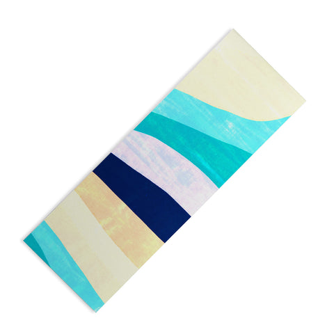 SunshineCanteen white sands and waves Yoga Mat