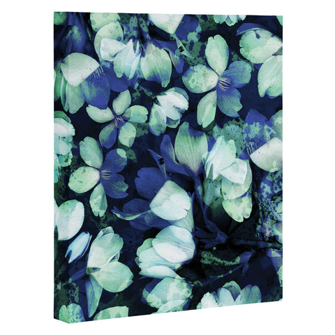 Susanne Kasielke Cherry Blossoms Blue Art Canvas