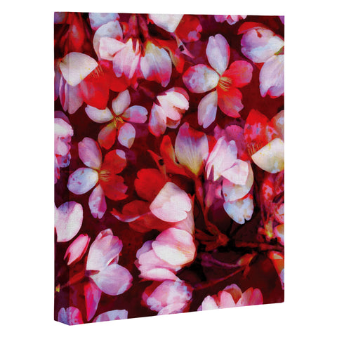 Susanne Kasielke Cherry Blossoms Red Art Canvas