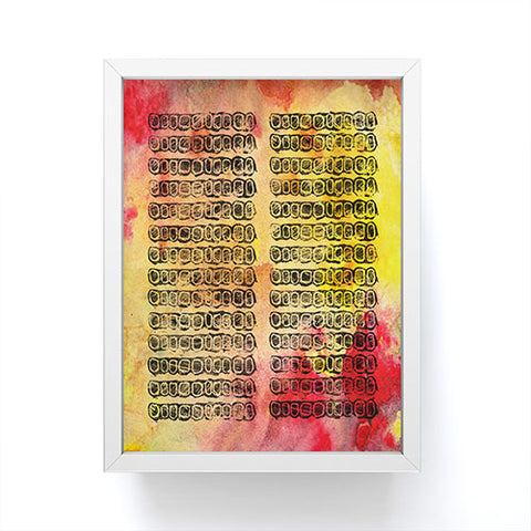 Susanne Kasielke Color Clipping Framed Mini Art Print