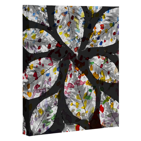 Susanne Kasielke Confetti Leaves Art Canvas