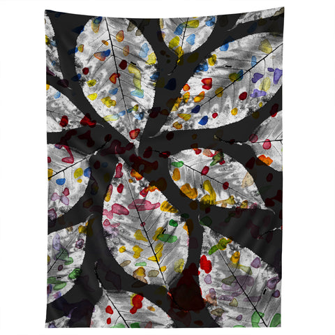 Susanne Kasielke Confetti Leaves Tapestry
