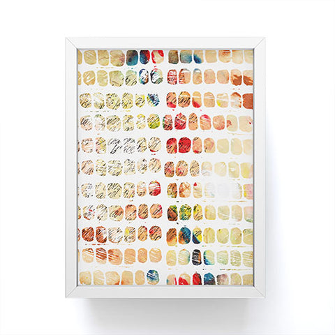 Susanne Kasielke Funny Blocks Framed Mini Art Print