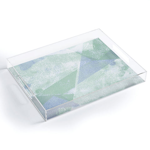 Susanne Kasielke Holistic Geometric Texture Acrylic Tray