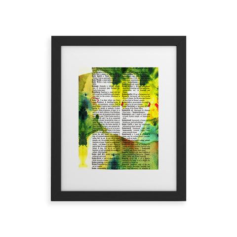 Susanne Kasielke Home Dictionary Art Framed Art Print