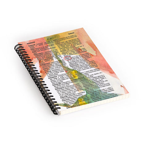 Susanne Kasielke Honey Dictionary Art Spiral Notebook