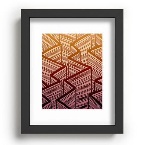 Susanne Kasielke Into The Mystic Stripes Recessed Framing Rectangle