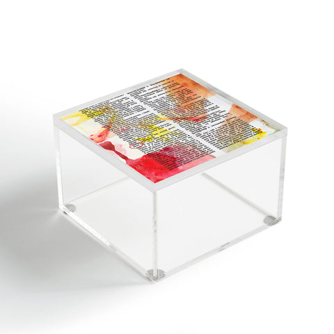Susanne Kasielke Love Dictionary Art Acrylic Box