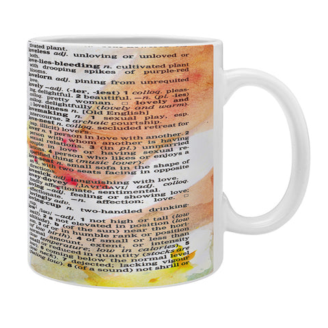 Susanne Kasielke Love Dictionary Art Coffee Mug