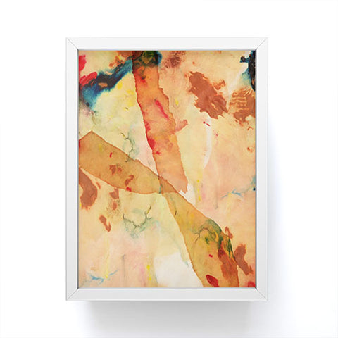 Susanne Kasielke Paper Splatter Framed Mini Art Print