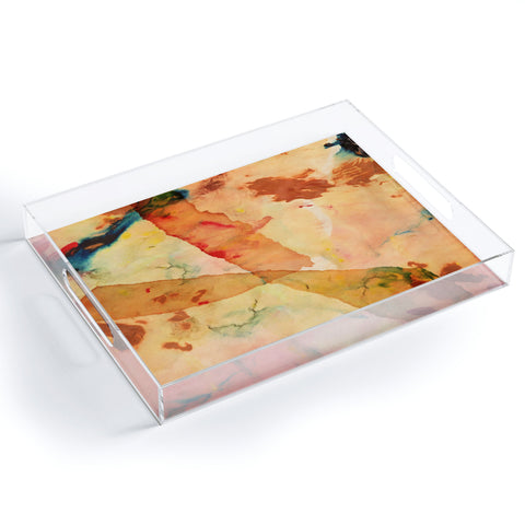 Susanne Kasielke Paper Splatter Acrylic Tray