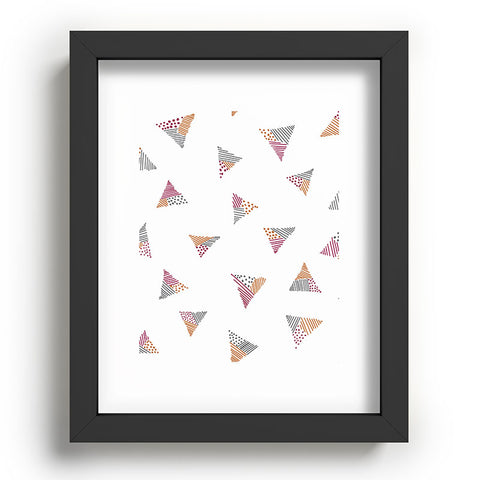 Susanne Kasielke Scandinavian Kiddo Triangles Recessed Framing Rectangle