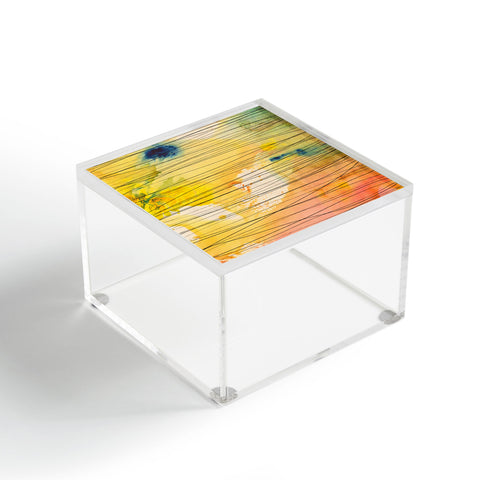Susanne Kasielke Stripy Collage Acrylic Box