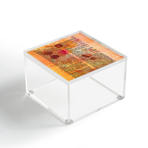 Susanne Kasielke Sweetheart Dictionary Art Acrylic Box
