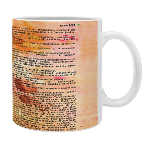 Susanne Kasielke Sweetheart Dictionary Art Coffee Mug