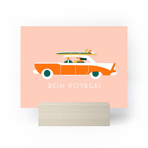Tasiania Bon voyage Mini Art Print