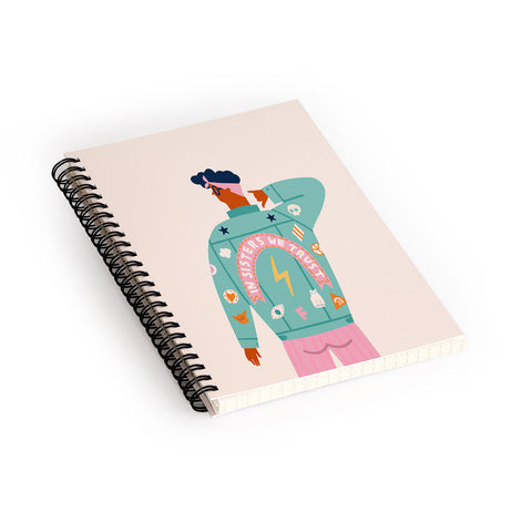 Tasiania In sisters we trust Spiral Notebook