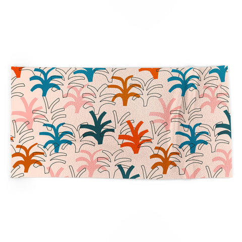 Tasiania Palm grove Beach Towel