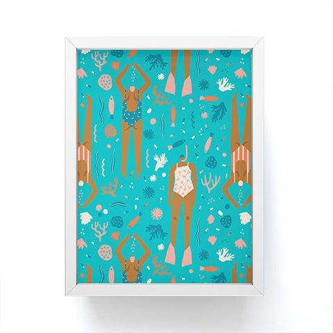 Tasiania Underwater I Framed Mini Art Print