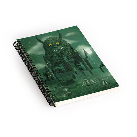 Terry Fan Age Of The Giants Spiral Notebook