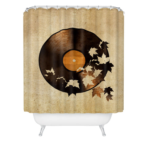 Terry Fan Autumn Song Shower Curtain