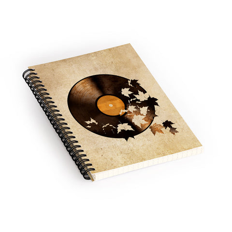 Terry Fan Autumn Song Spiral Notebook