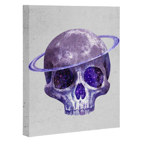 Terry Fan Cosmic Skull Art Canvas